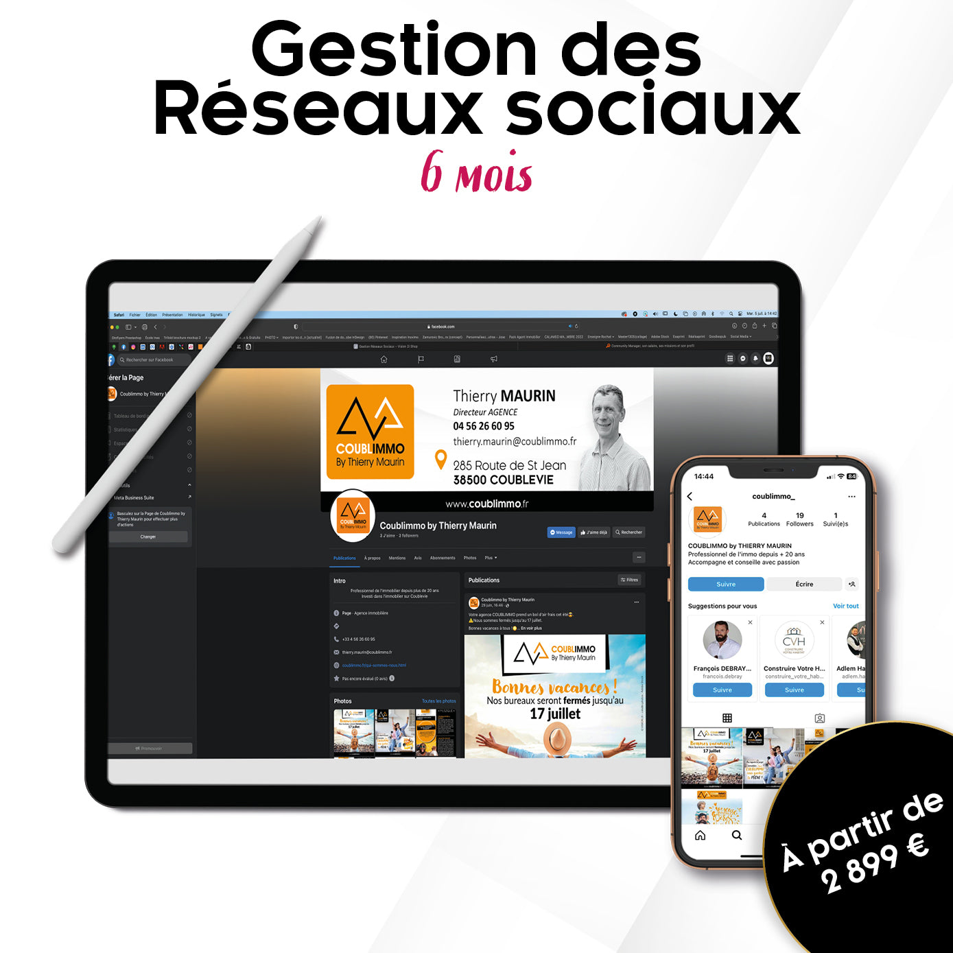 Gestion des réseaux 6 mois