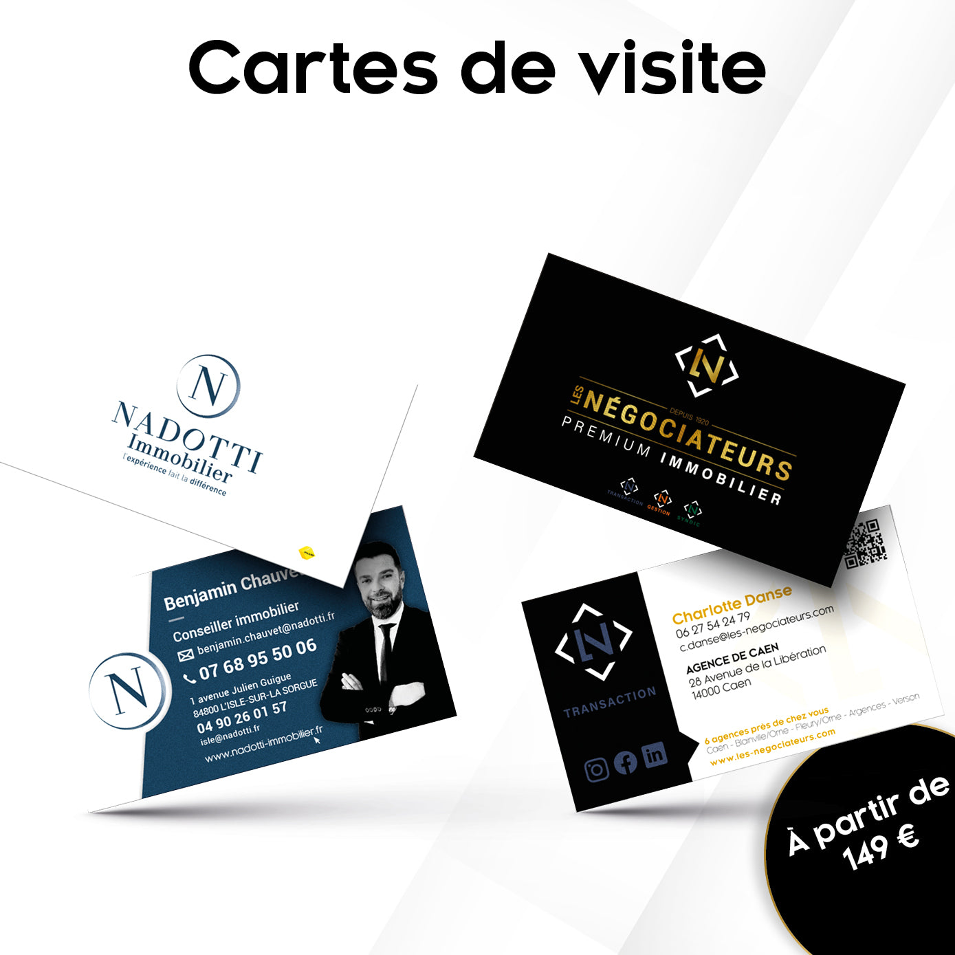 Cartes de visite