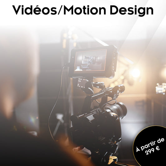 Vidéos promotionnelles/Motion Design